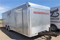 2013 Discovery 24' enclosed Trailer Tandem axle,