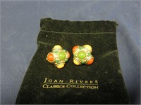 Joan Rivers Classic Collection Clip On Earings