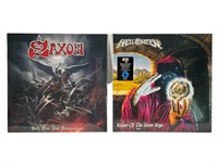 2 Metal Albums Sealed Saxon Etc