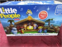 Fisher Price LIttle People deluxe Christmas Story