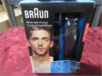 Braun all-in-one trimmer