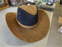 Suede Hat --One Size Fits All