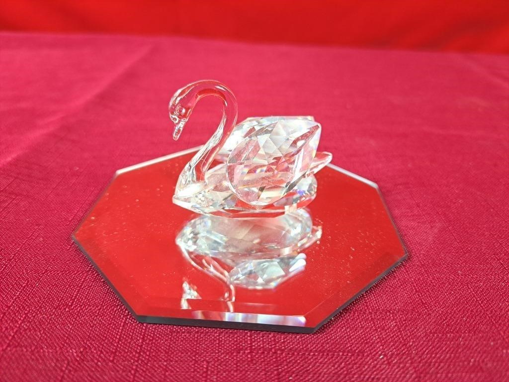 Swarovski Crystal Swan