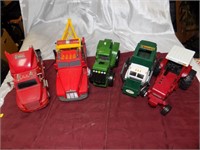 Misc plastic cars trucks tractors