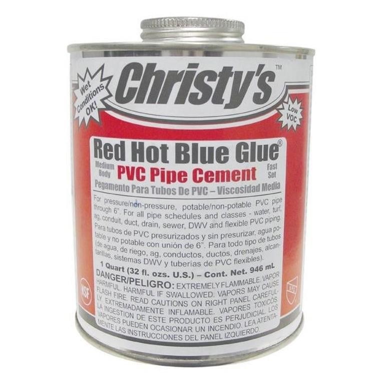 R1205  T Christy 32 oz PVC Cement