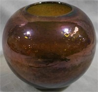 Art Glass Vase 7x7.5