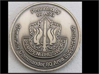 80th ASG COMMANDER'S COIN