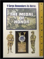 V CORPS MEAL OF HONOR BOOKLET