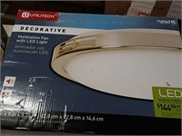 UTILITECH ventilation fan with LED light