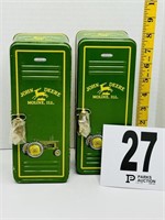 2 John Deere Locker Tins