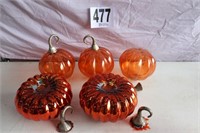 Miscellaneous Glass Pumpkins