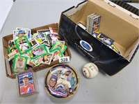 Nolan Ryan Plate and Ball and other sports cards