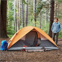 Amazon Basics Camping Tent  4-Person  with Rainfly