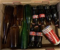 Coca-Cola bottles  &other bottles