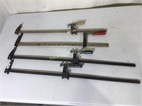 4- Metal slide clamps