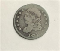 1834 CAPPED BUST HALF DIME