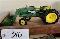 Ertl John Deere Tractor Toy, Front Loader