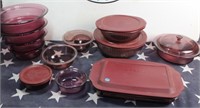 Assorted Pyrex Vision Corning ware