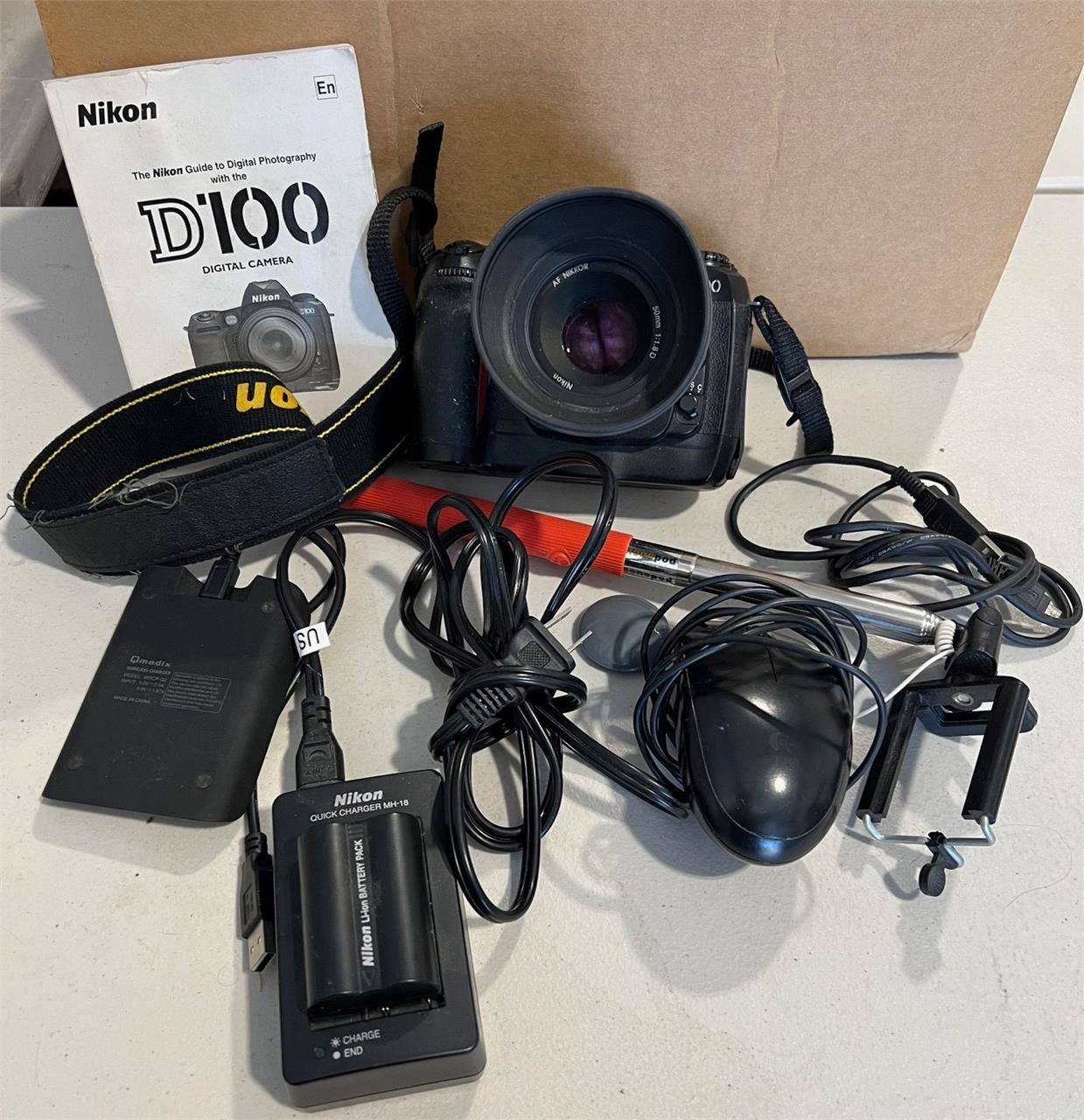 LOT, NIKON D100 CAMERA