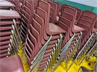 (51) Plastic Student Chairs