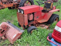 WHEEL HORSE MOWER W/PTO DRIVE ROTOTILLER