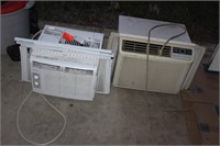 2 air conditioners.