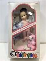 NIB 12in gerber baby doll with accessories