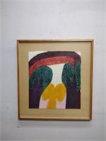 Carol Summers "Yellow Spring" Lithograph