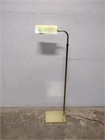 Mid-Century Adjustable Brass Floor Lamp