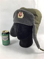 Chapeau d'hiver armée russe.