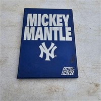Micky Mantle Base Ball Cards Binder