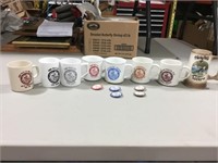 Mug collection and beer