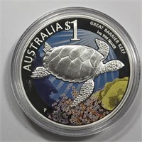 AUSTRALIA: 2011 $1 Celebrate Great Barrier Reef