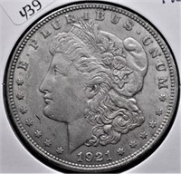 1921 MORGAN DOLLAR XF