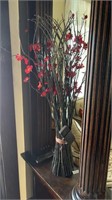 Pair of Faux Lighted Stick Blossoms 3Ft High