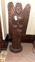 Wood Carved Decorative Angel