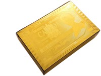 Canada Playing Card Deck - $1000 Bill in 24kt. Gol