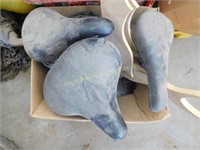Several Bicycle Seats, Various Sizes