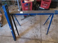 A Pair of Metal Sawhorses