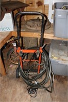 Hand Cart and Water Hose