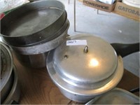 Pressure cooker, bundt pan, other misc