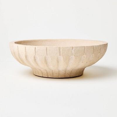 Ceramic Carved Bowl - Studio McGee