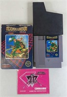 Nintendo NES Commando Videogame In Box