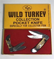 Wild Turkey Pocket Knife Collection in Box