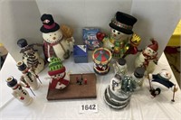 Asmt of Christmas Snowman Related Items
