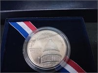 US Capitol bicentennial silver dollar