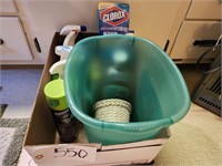 Cleaning Supplies, Trash Can