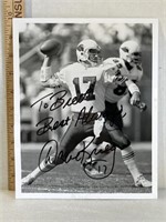 Signed Dave Krieg official NFL photograph #17