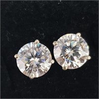 $1200 14K Moi(1.9ct) Earrings