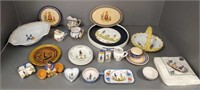 Group of Quimper pottery & misc. figural pieces,